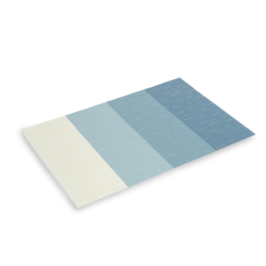 Gradient Teal Stripe Placemat