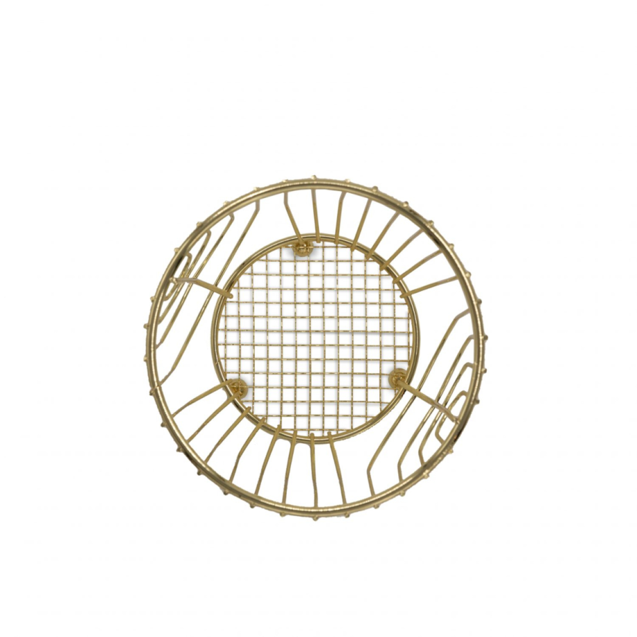 Luxe Gold Utensils Holder