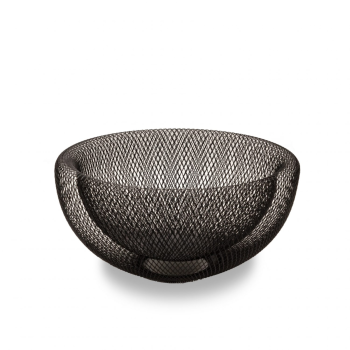 Mesh Black Metal Basket Large