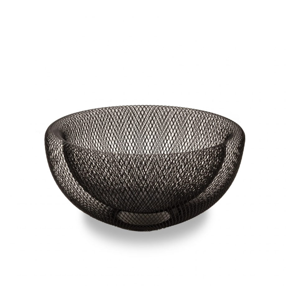 Mesh Black Metal Basket Large