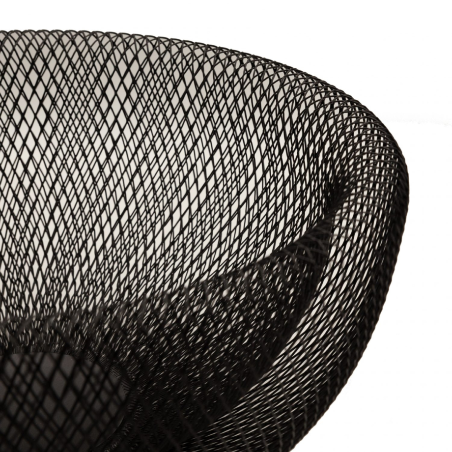 Mesh Black Metal Basket Large