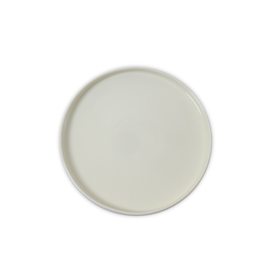 Marloe Grey Ash Marble Bowl with Wood Lid - Large