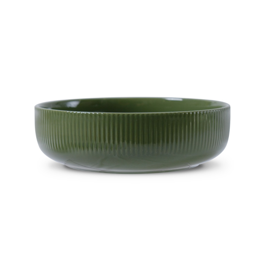 Yuri Pasta Bowl Olive Green