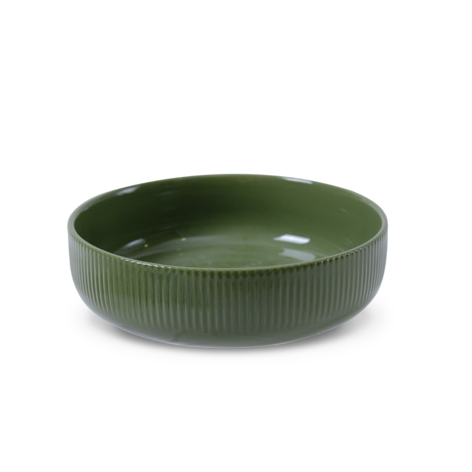 Yuri Pasta Bowl Olive Green