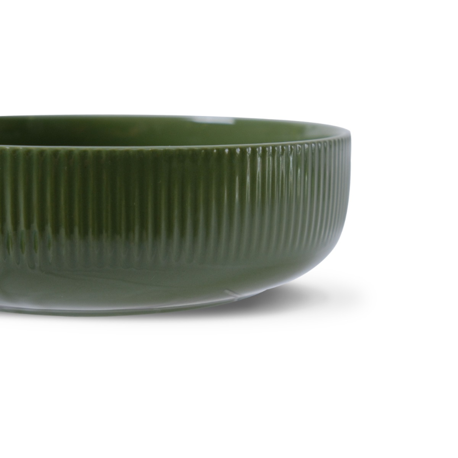 Yuri Pasta Bowl Olive Green