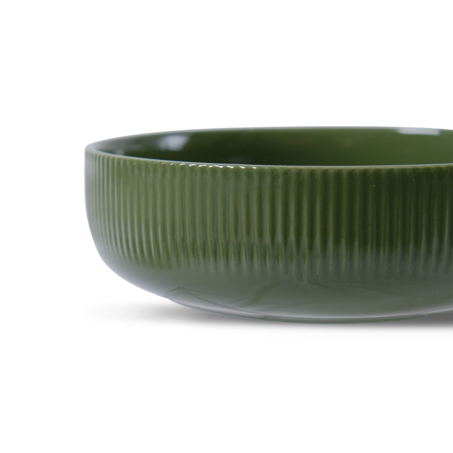 Yuri Pasta Bowl Olive Green