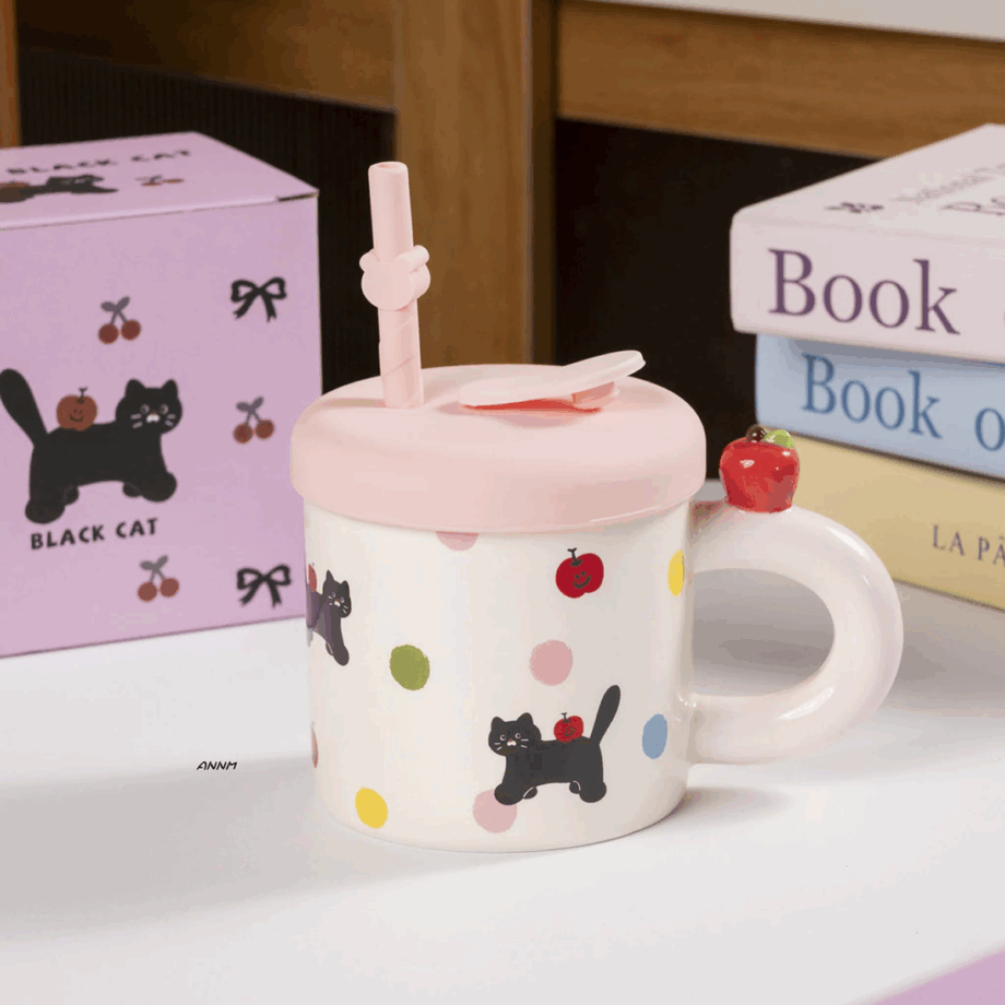 SENSENLIVE Cute Mug coffee cup tumbler