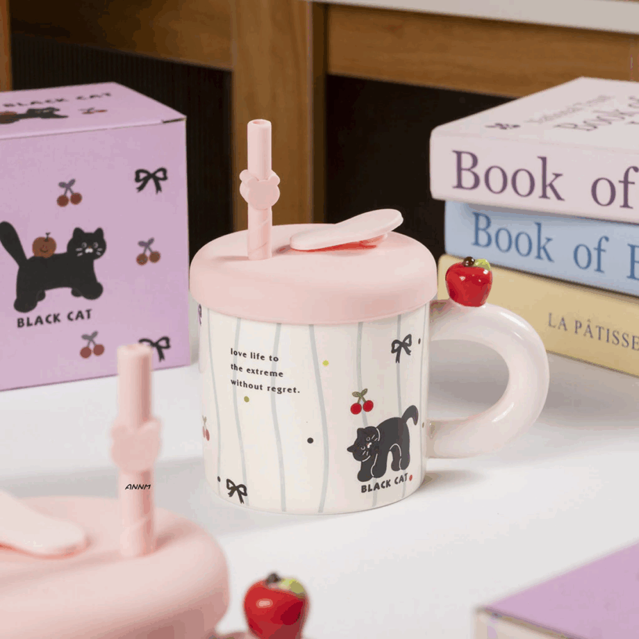 SENSENLIVE Cute Mug coffee cup tumbler