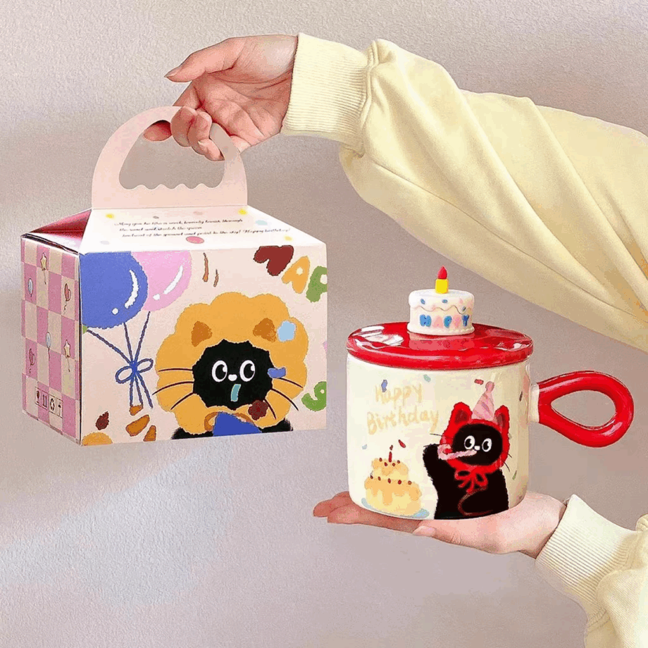 SENSENLIVE cute mug birthday gift