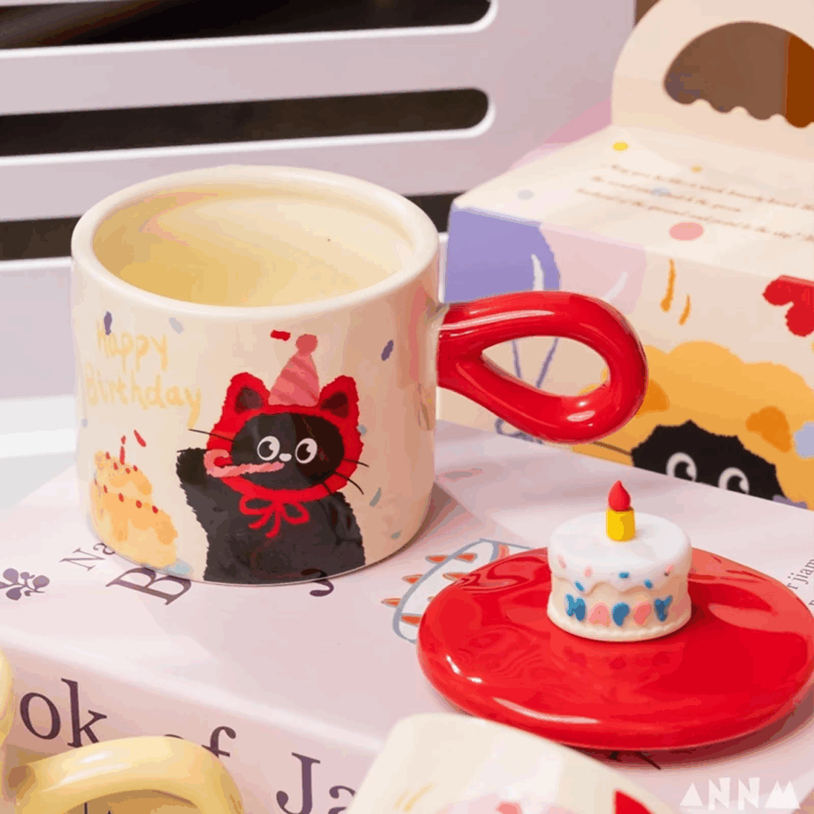 SENSENLIVE cute mug birthday gift