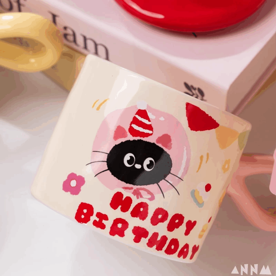 SENSENLIVE cute mug birthday gift