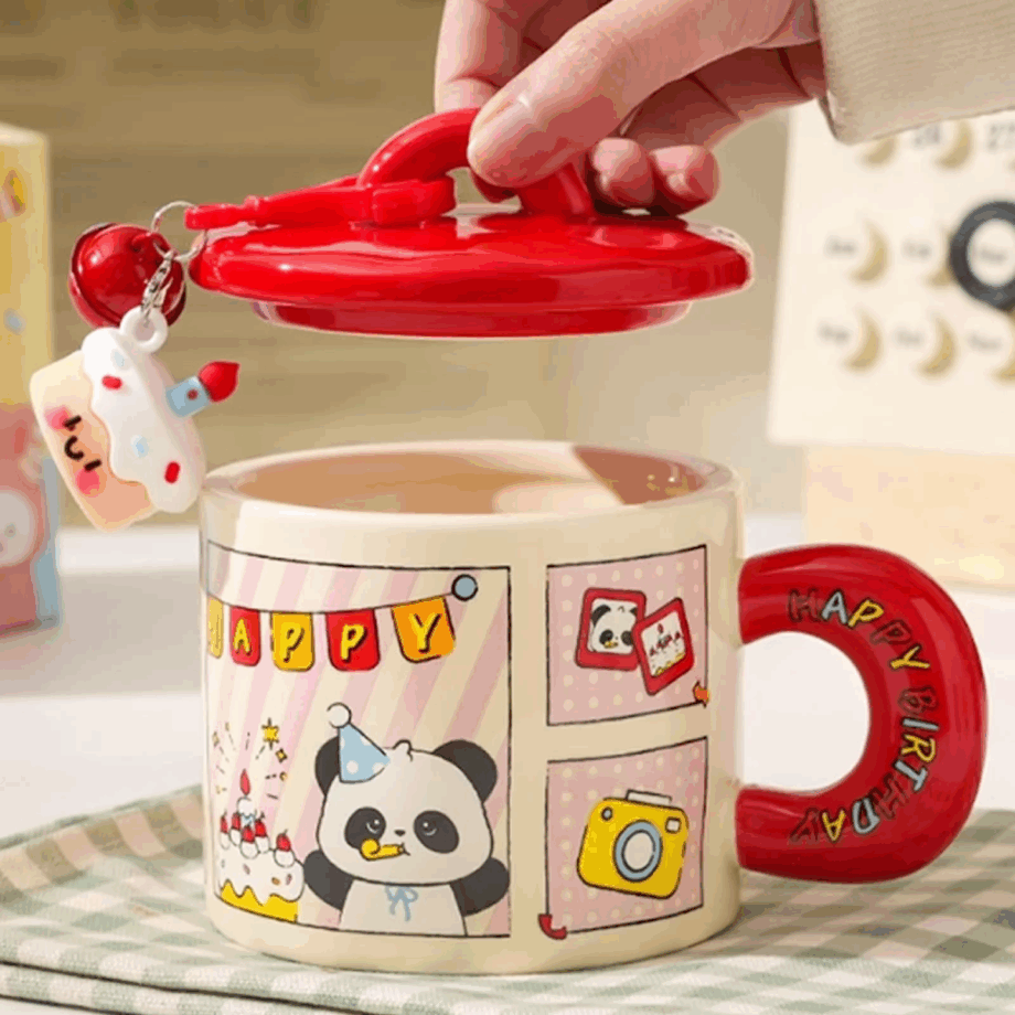 SENSENLIVE birthday gift Cute Mug coffee cup tumbler