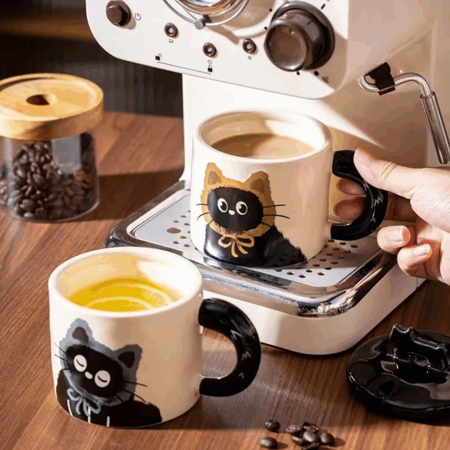 SENSENLIVE tumbler cute ceramic mug