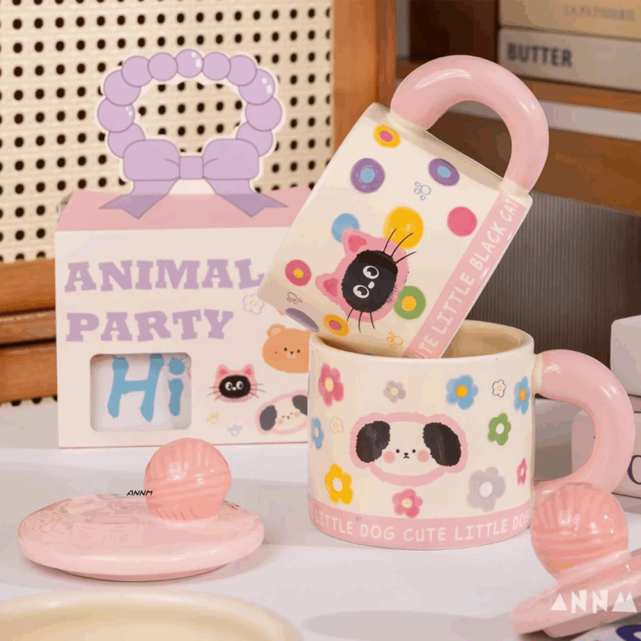 SENSENLIVE tumbler cute coffee cup