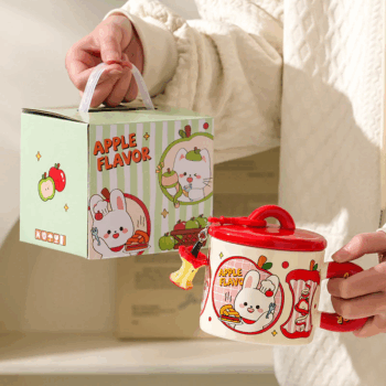 Couple Mug Set Gift Box Cute Mug