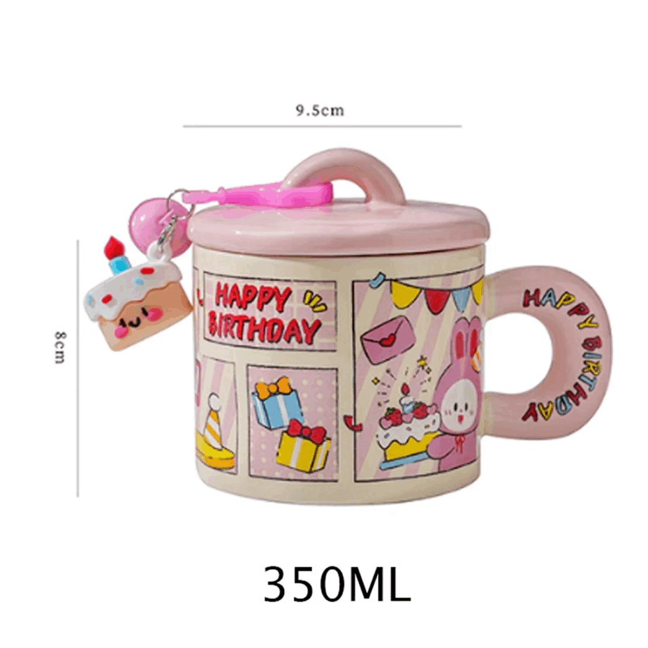 SENSENLIVE cute mug birthday gift